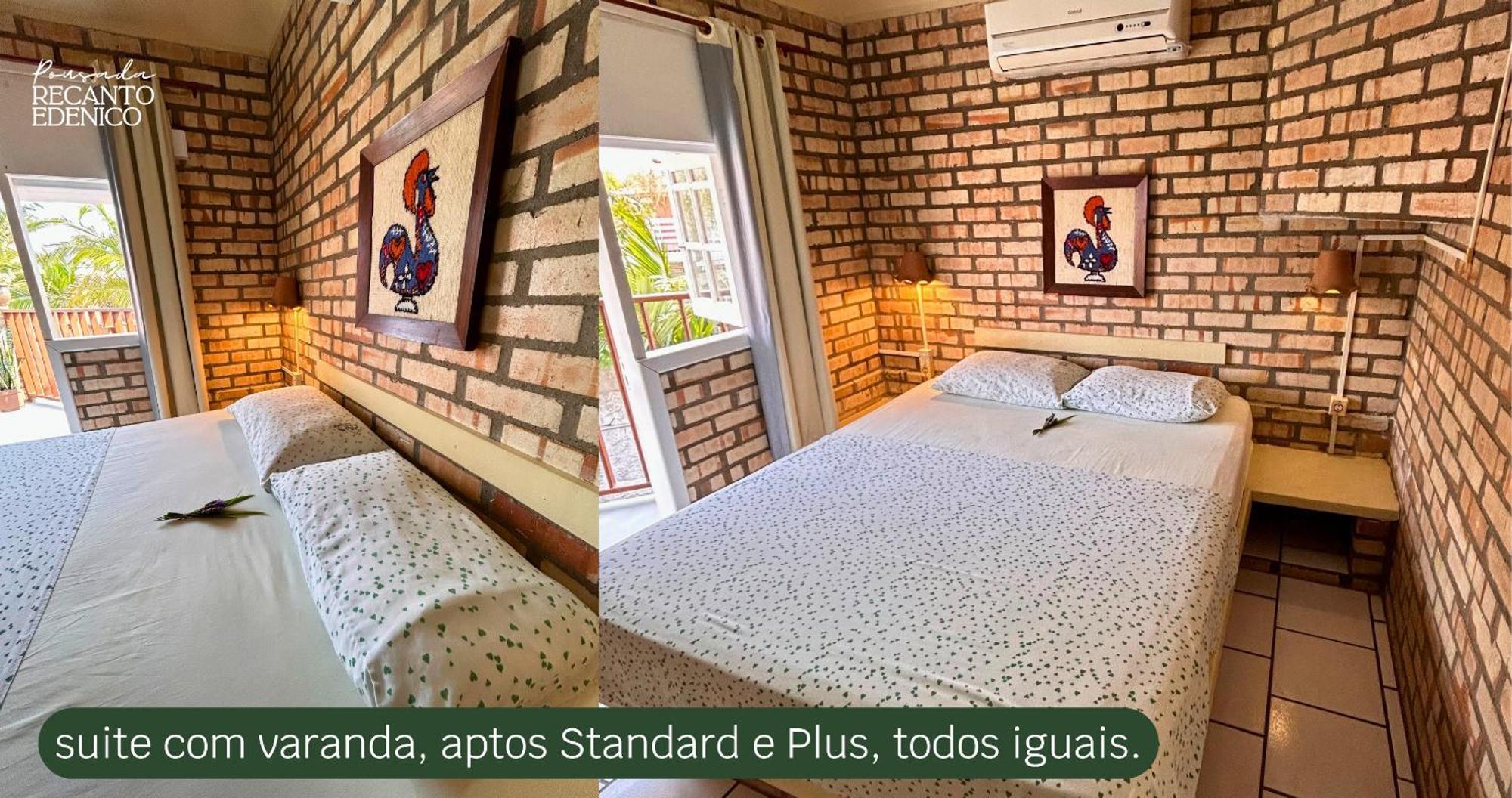 Pousada Recanto Edenico - A Beira Mar Da Praia Ponta Do Papagaio, Palhoca Sc Exterior foto